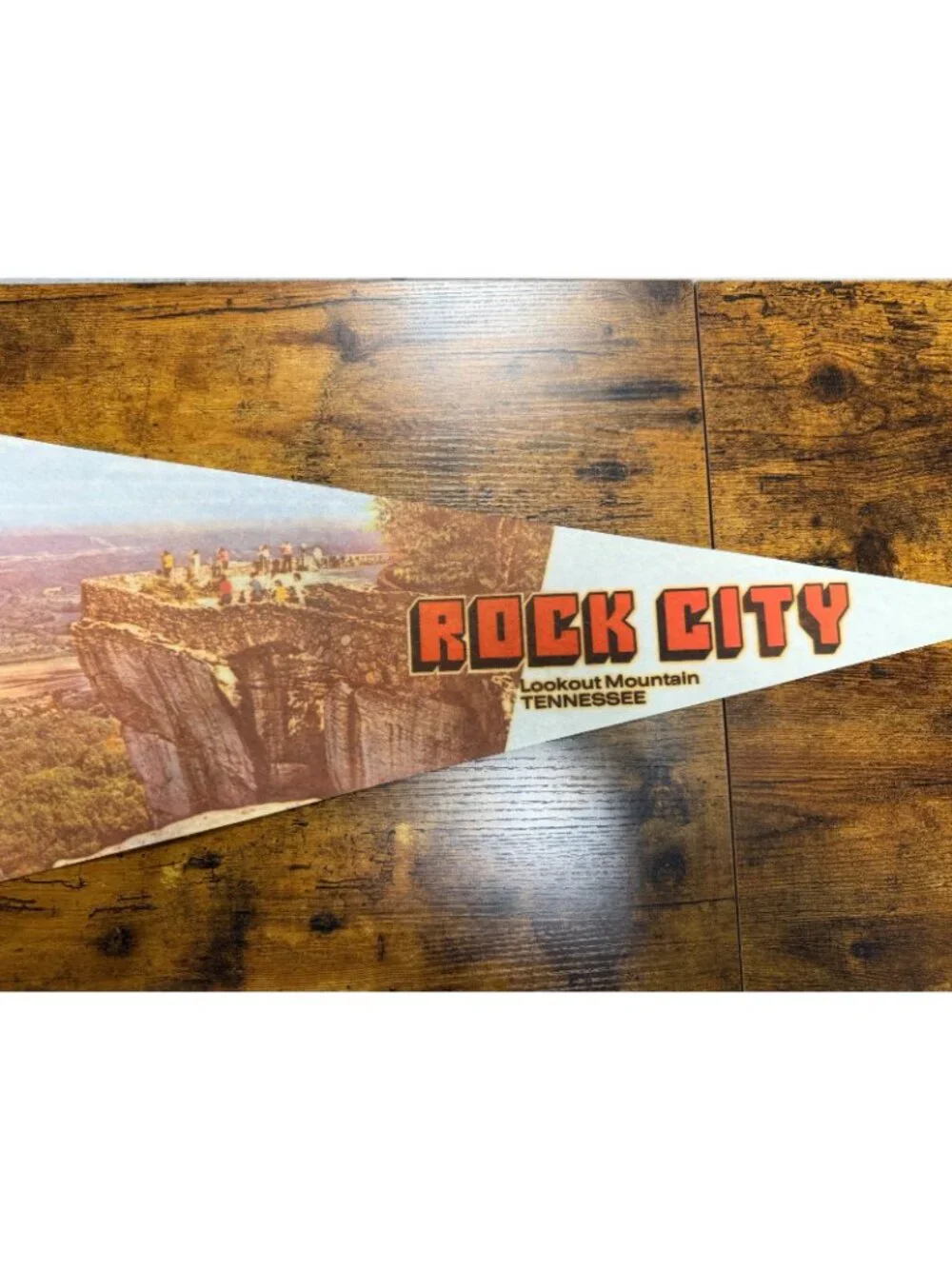Vintage Rock City Lookout Mountain, TN pennant